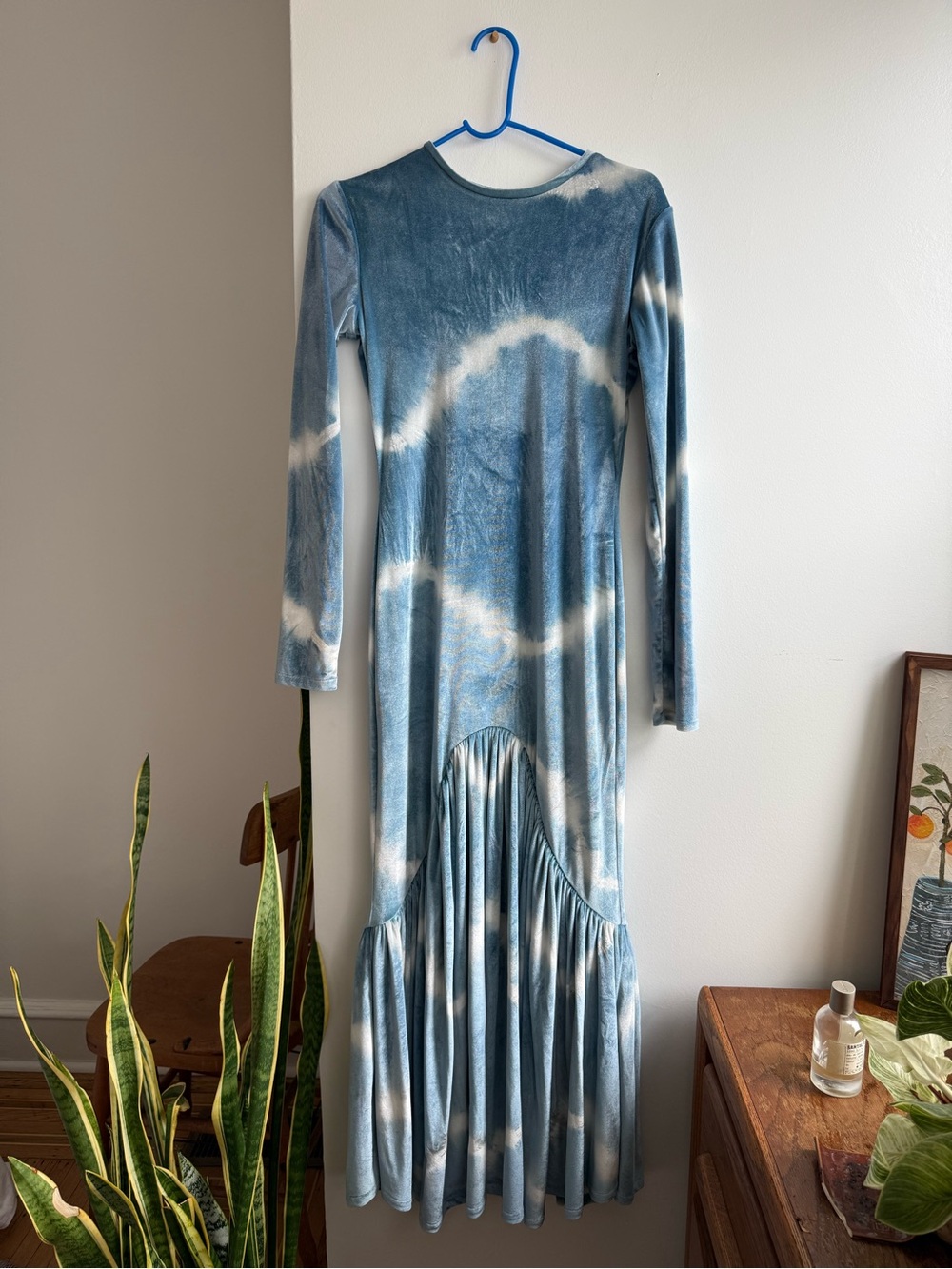 NorBlack NorWhite Icey Aurora Gather Dress